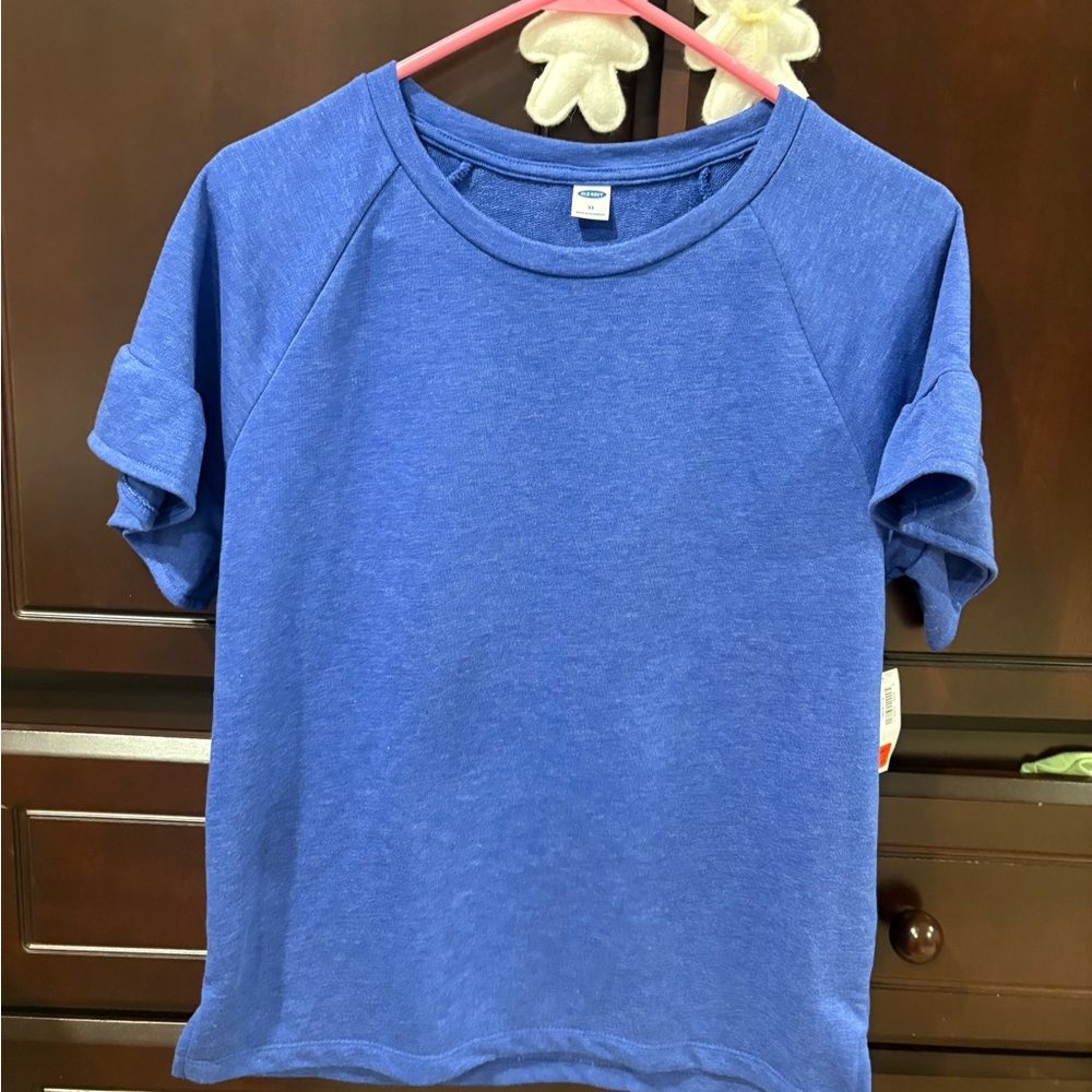 Old Navy Blue Blouse Classic Design